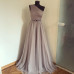 Rochie din tulle silver grey